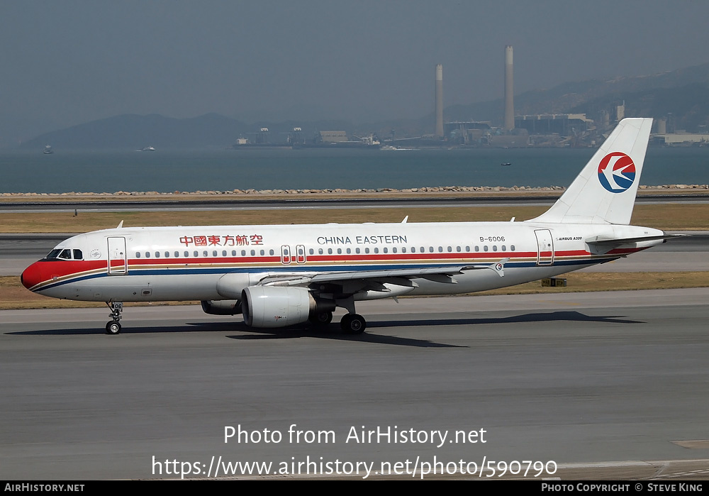 Aircraft Photo of B-6006 | Airbus A320-214 | China Eastern Airlines | AirHistory.net #590790