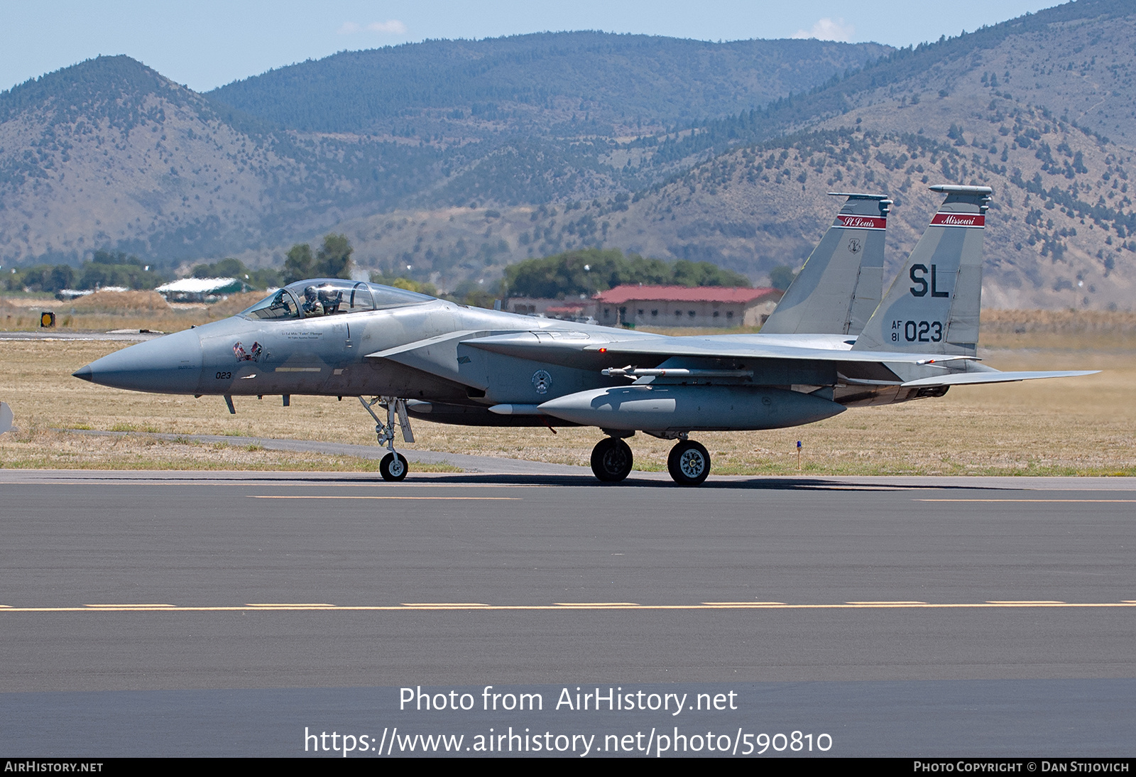 Aircraft Photo of 81-0023 / AF81-023 | McDonnell Douglas F-15C Eagle | USA - Air Force | AirHistory.net #590810