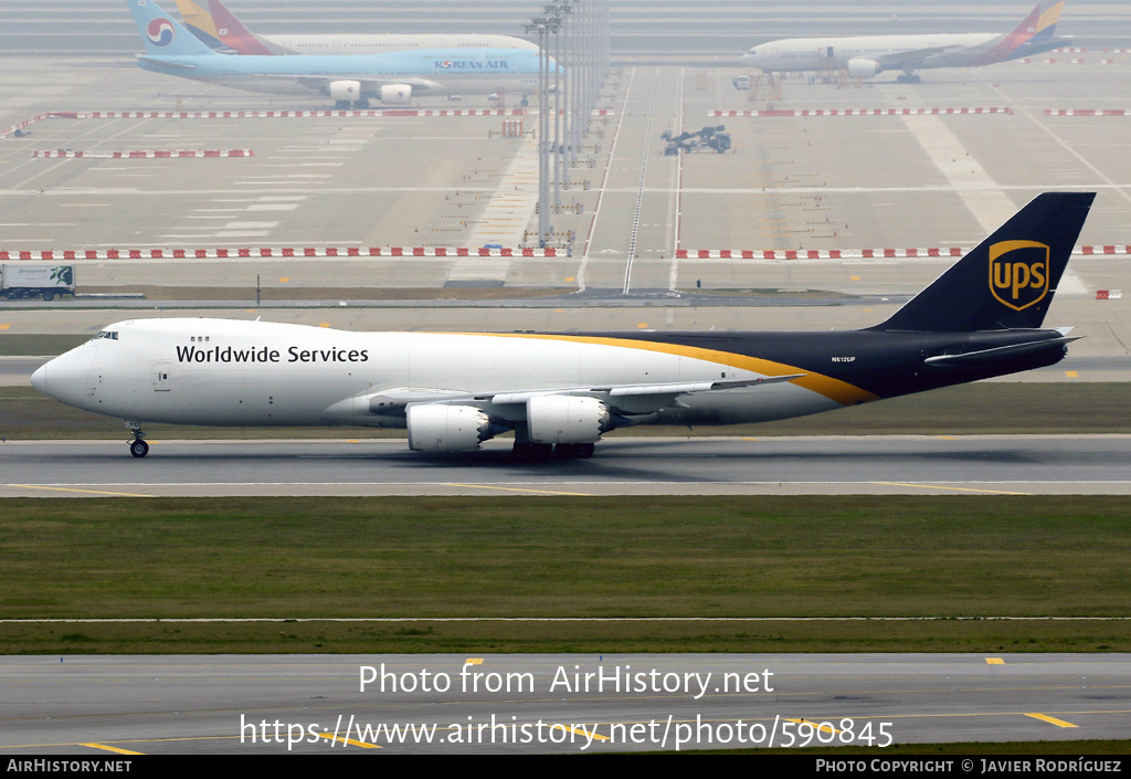 Aircraft Photo of N612UP | Boeing 747-8F | United Parcel Service - UPS | AirHistory.net #590845