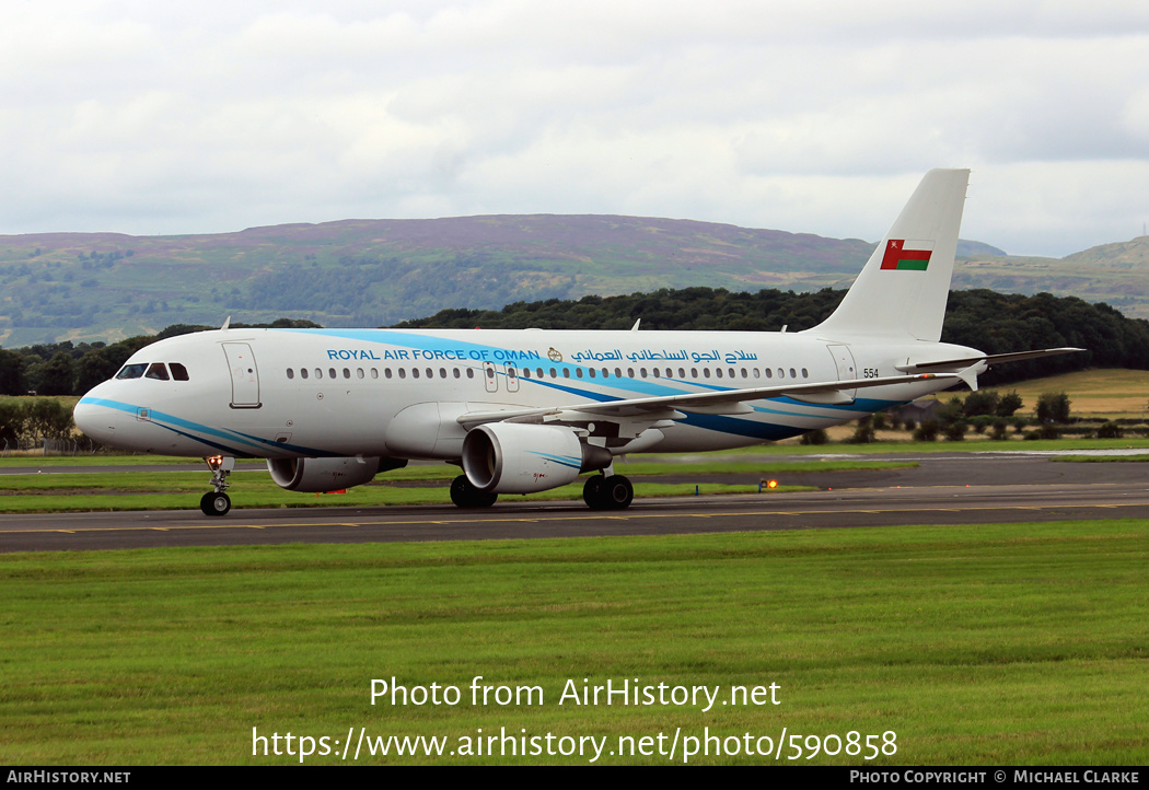 Aircraft Photo of 554 | Airbus ACJ320 (A320-214/CJ) | Oman - Air Force | AirHistory.net #590858