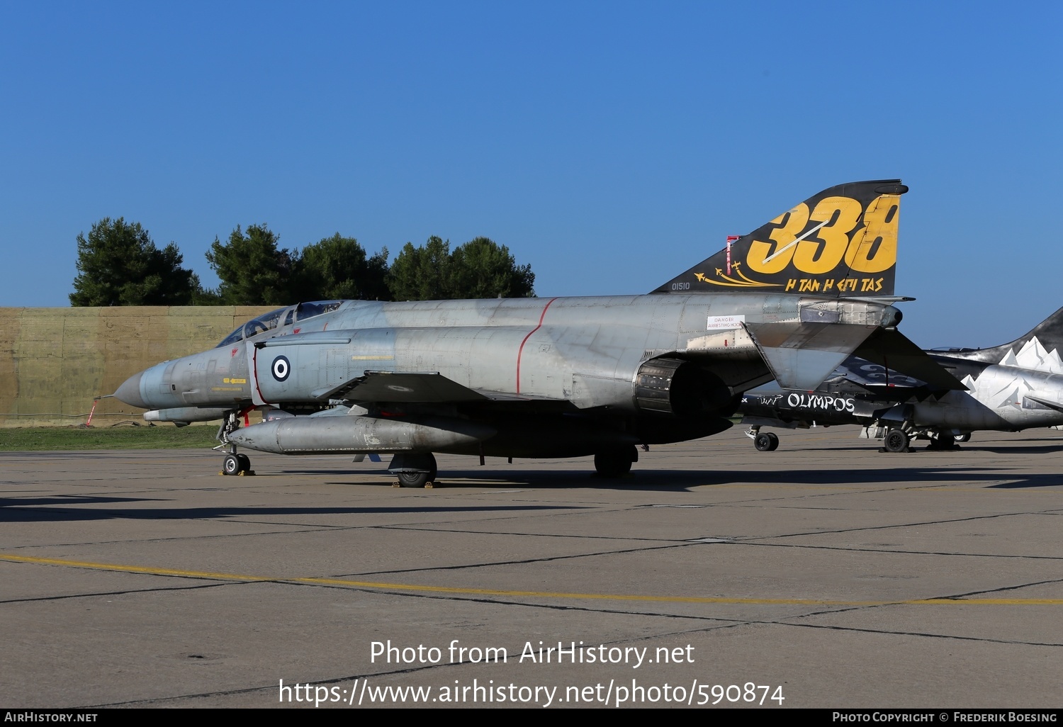 Aircraft Photo of 01510 | McDonnell Douglas F-4E AUP Phantom II | Greece - Air Force | AirHistory.net #590874