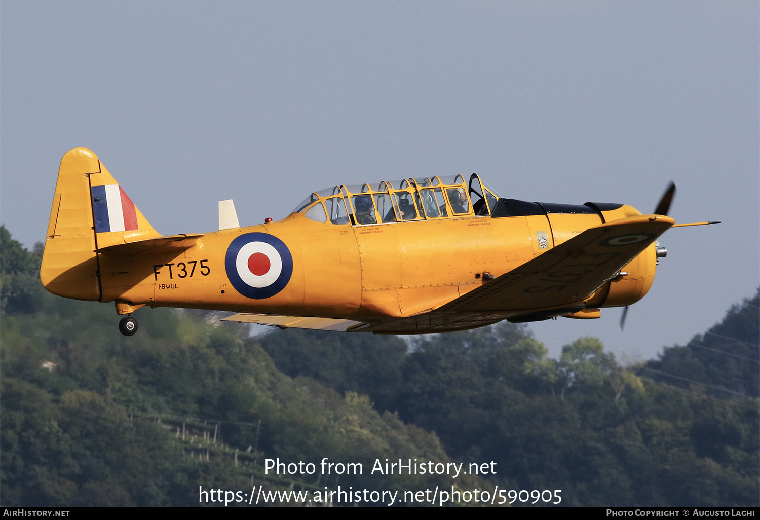 Aircraft Photo of I-BWUL / FT375 | North American AT-16 Harvard IIB ...