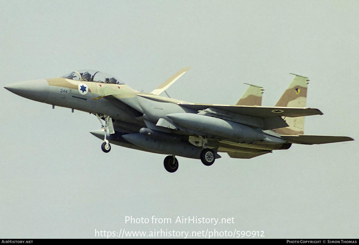 Aircraft Photo of 244 | Boeing F-15I Ra'am | Israel - Air Force | AirHistory.net #590912