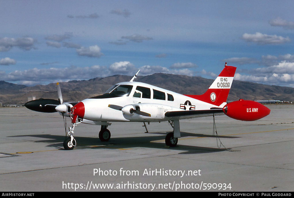 Aircraft Photo of 60-6061 / 0-06061 | Cessna U-3B Blue Canoe (310M/L-27B) | USA - Army | AirHistory.net #590934