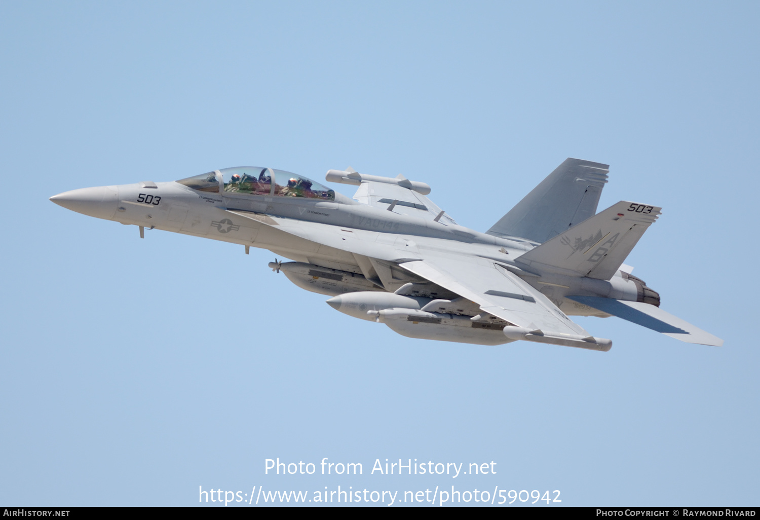 Aircraft Photo of 168934 | Boeing EA-18G Growler | USA - Navy | AirHistory.net #590942