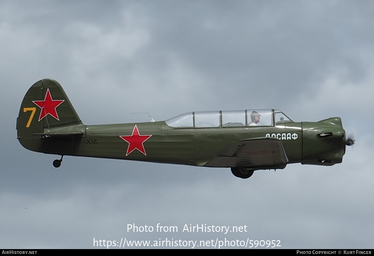 Aircraft Photo of VH-OOZ | Nanchang Yak-18 | Soviet Union - DOSAAF | AirHistory.net #590952