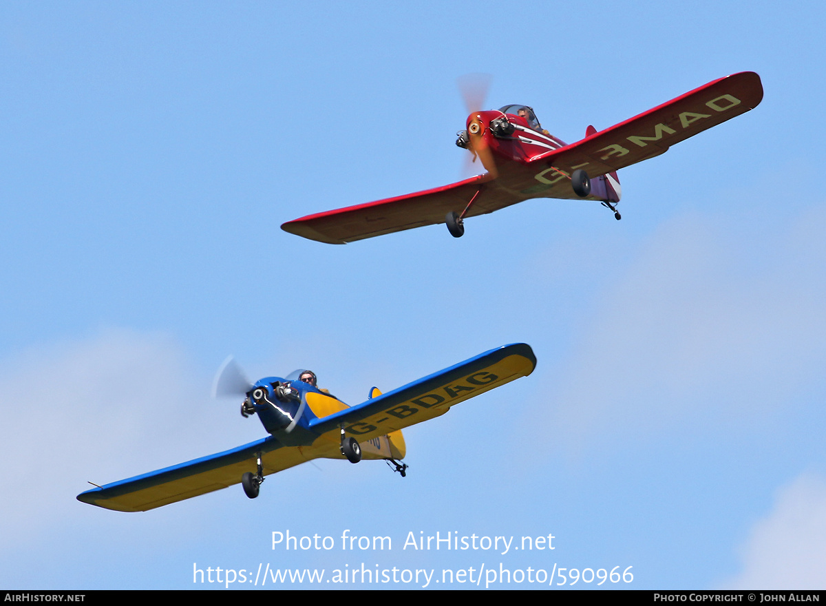 Aircraft Photo of G-BMAO | Taylor JT-1 Monoplane | AirHistory.net #590966