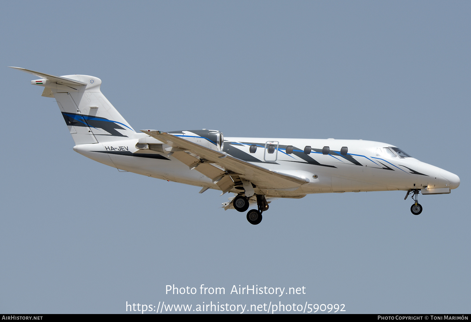 Aircraft Photo of HA-JEV | Cessna 650 Citation III | AirHistory.net #590992