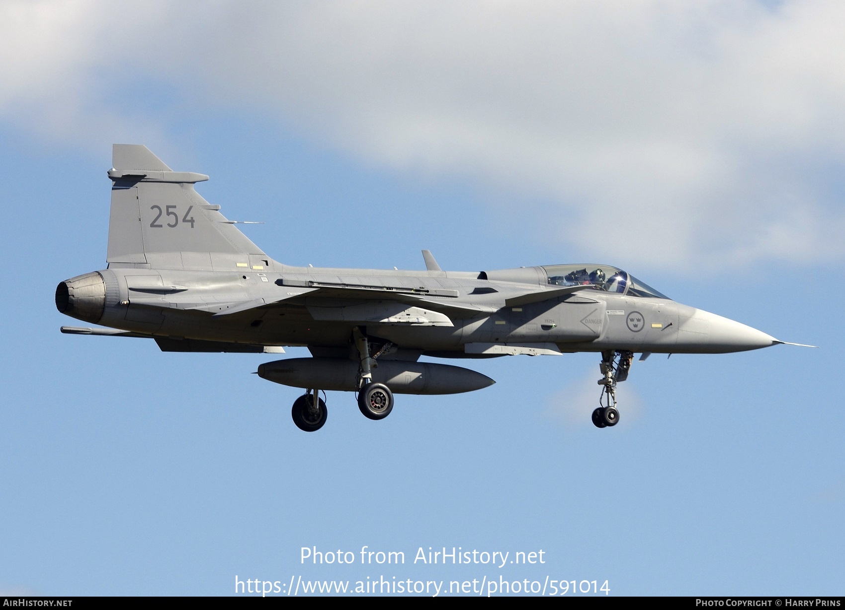 Aircraft Photo of 39254 | Saab JAS 39C Gripen | Sweden - Air Force | AirHistory.net #591014