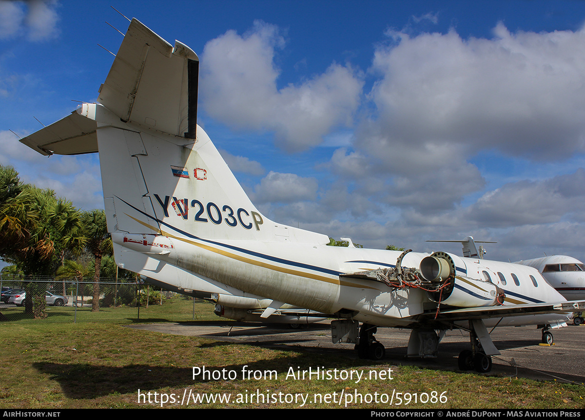 Aircraft Photo of YV203CP | Gates Learjet 25C | AirHistory.net #591086