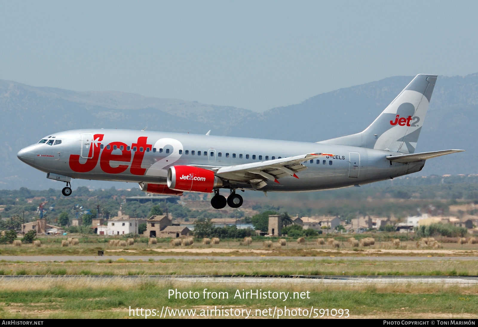 Aircraft Photo of G-CELS | Boeing 737-377 | Jet2 | AirHistory.net #591093