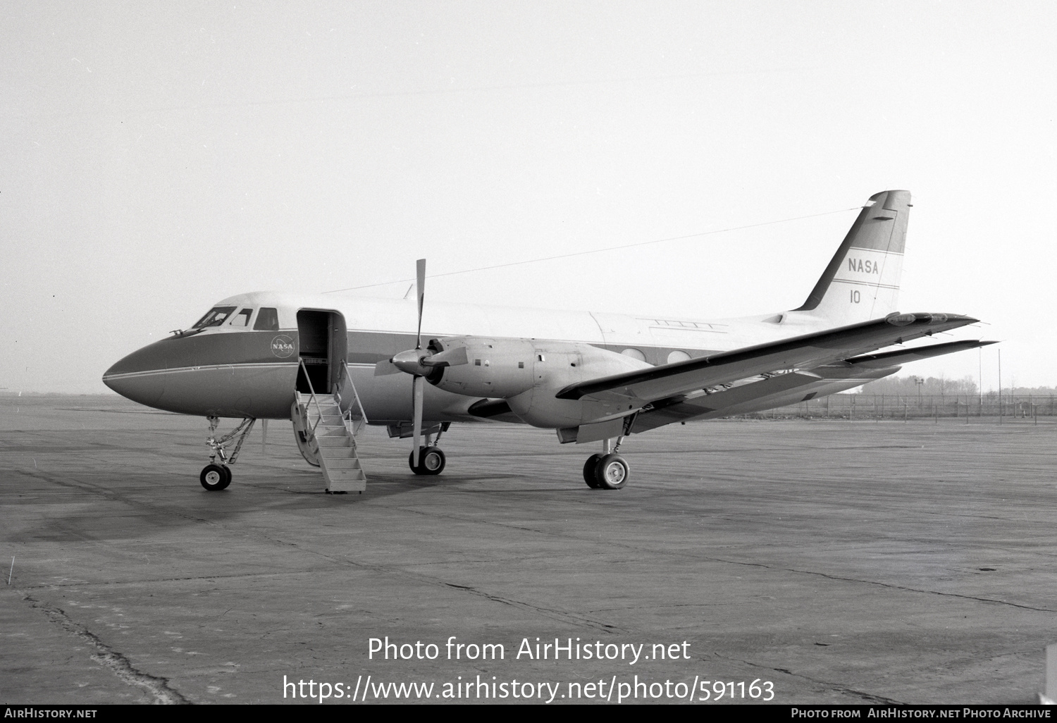 Aircraft Photo of N10NA | Grumman G-159 Gulfstream I | NASA - National Aeronautics and Space Administration | AirHistory.net #591163