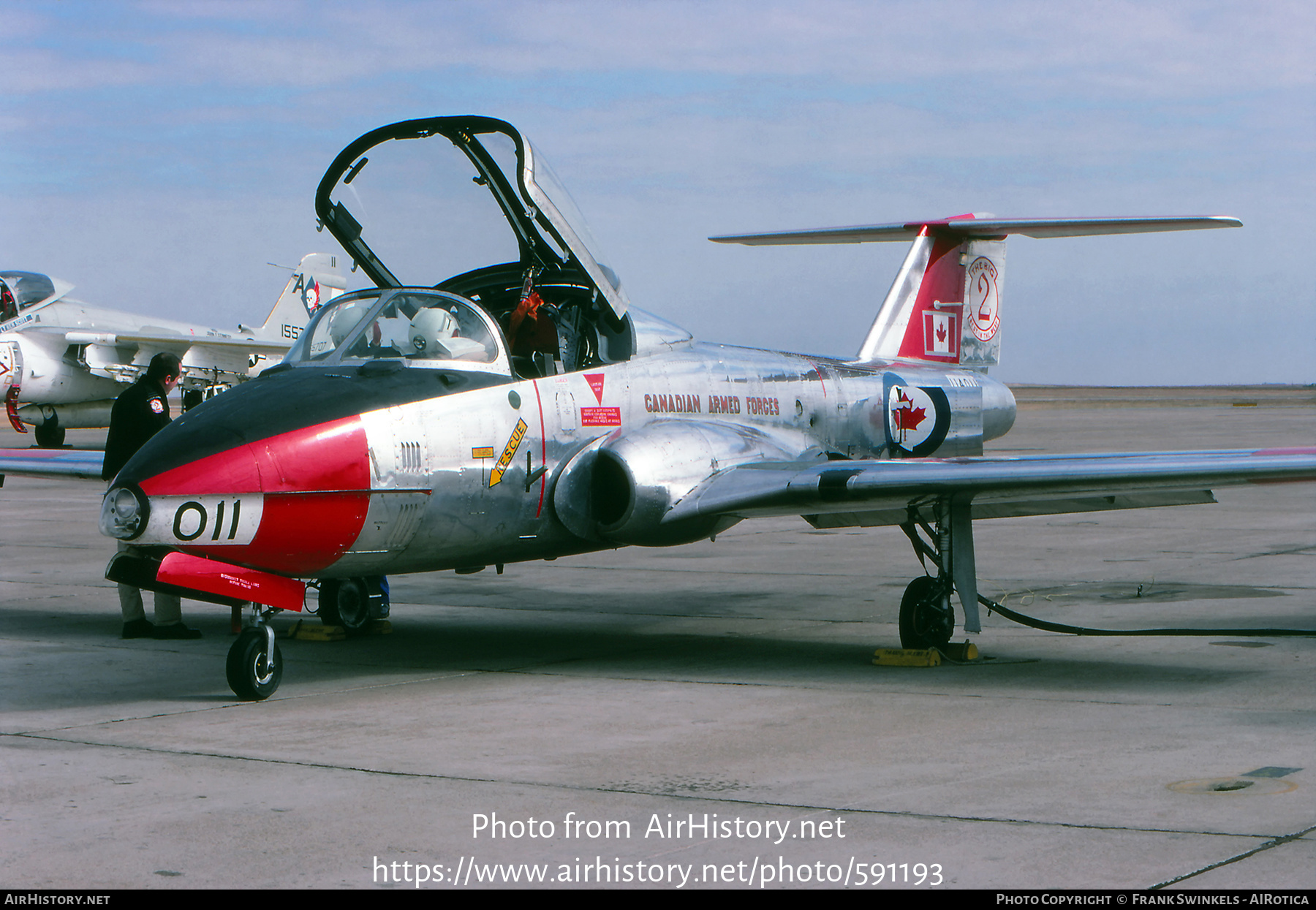 Aircraft Photo of 114011 / 011 | Canadair CT-114 Tutor (CL-41A) | Canada - Air Force | AirHistory.net #591193