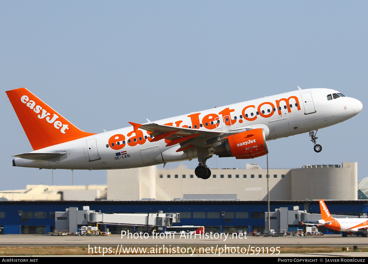 Aircraft Photo of OE-LKN | Airbus A319-111 | EasyJet | AirHistory.net #591195