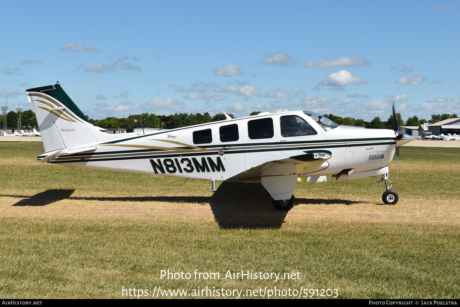 Aircraft Photo of N813MM | Raytheon A36 Bonanza 36 | AirHistory.net #591203