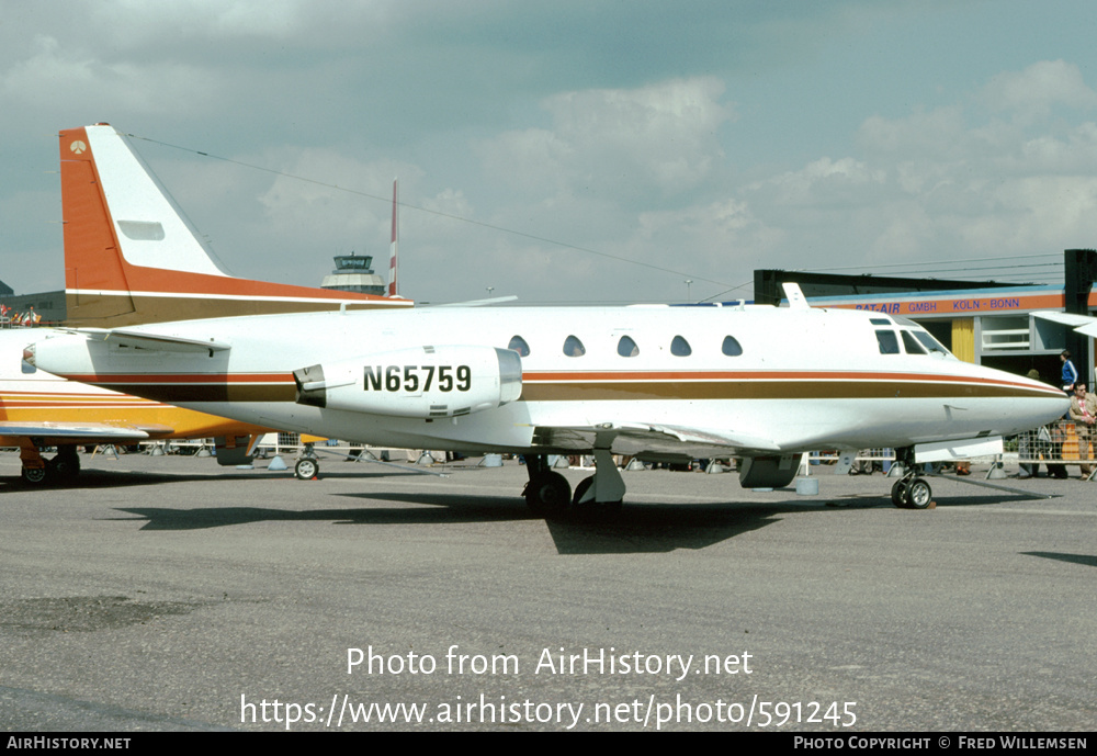 Aircraft Photo of N65759 | North American Rockwell NA-306 Sabreliner 60 | AirHistory.net #591245