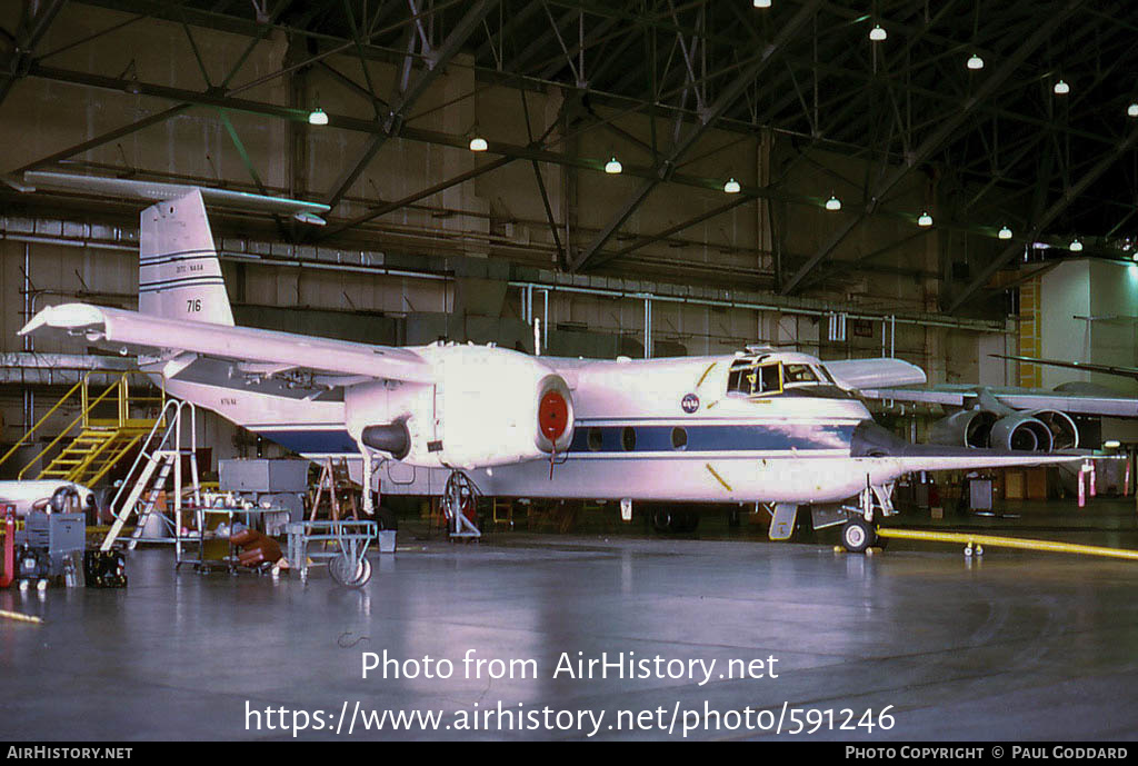 Aircraft Photo of N716NA / NASA 716 | De Havilland Canada C-8A Buffalo | NASA - National Aeronautics and Space Administration | AirHistory.net #591246