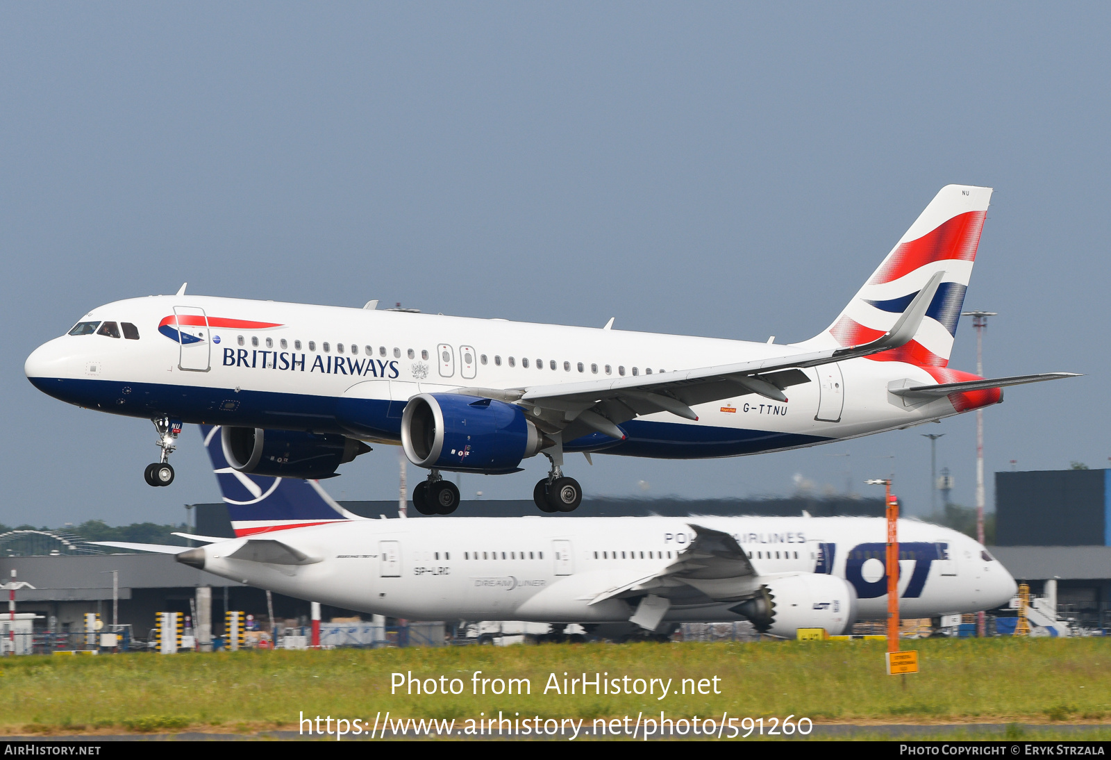 Aircraft Photo of G-TTNU | Airbus A320-251N | British Airways | AirHistory.net #591260