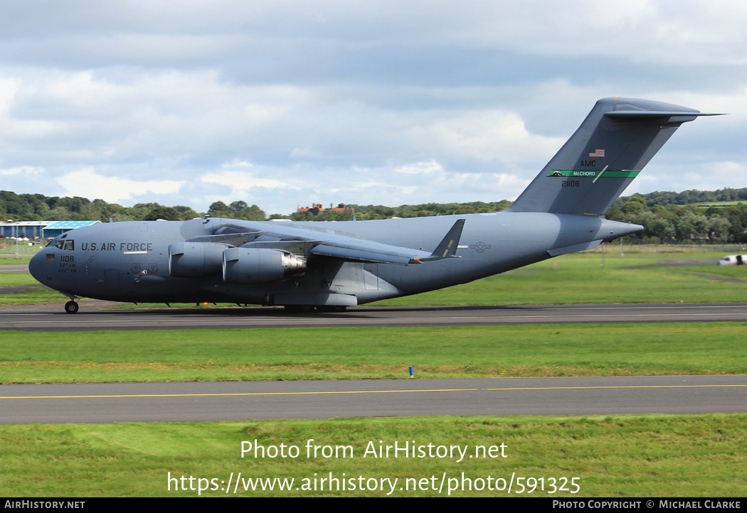 Aircraft Photo of 02-1108 | Boeing C-17A Globemaster III | USA - Air Force | AirHistory.net #591325