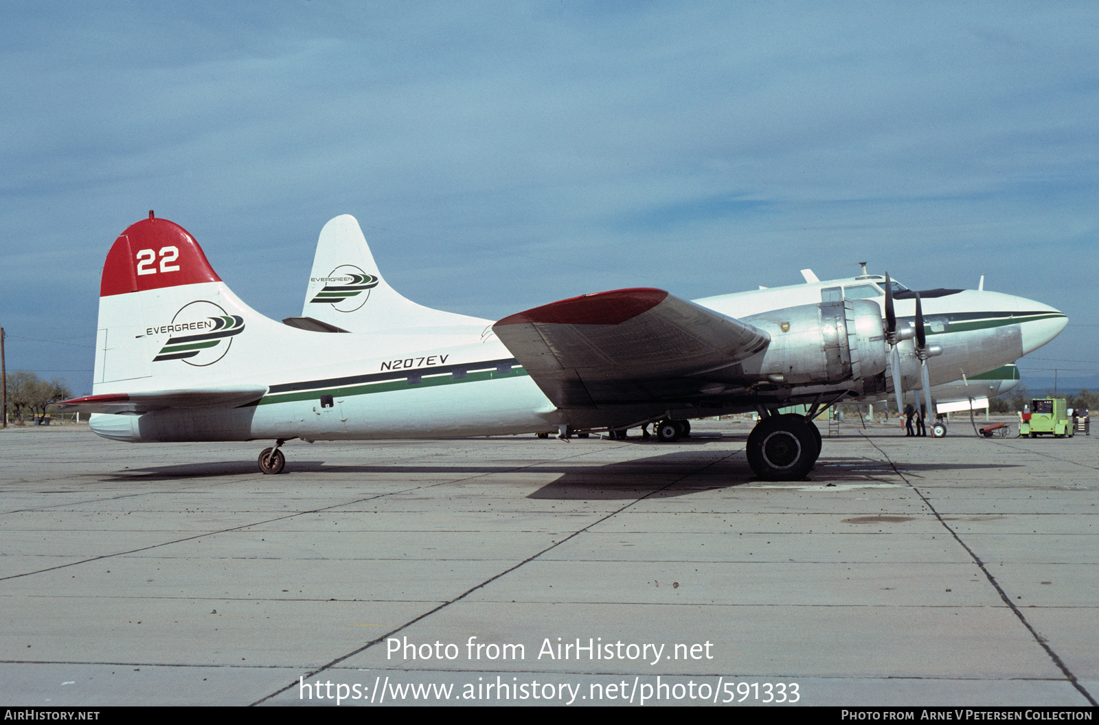 Aircraft Photo of N207EV | Boeing B-17G/AT Flying Fortress | Evergreen Helicopters | AirHistory.net #591333