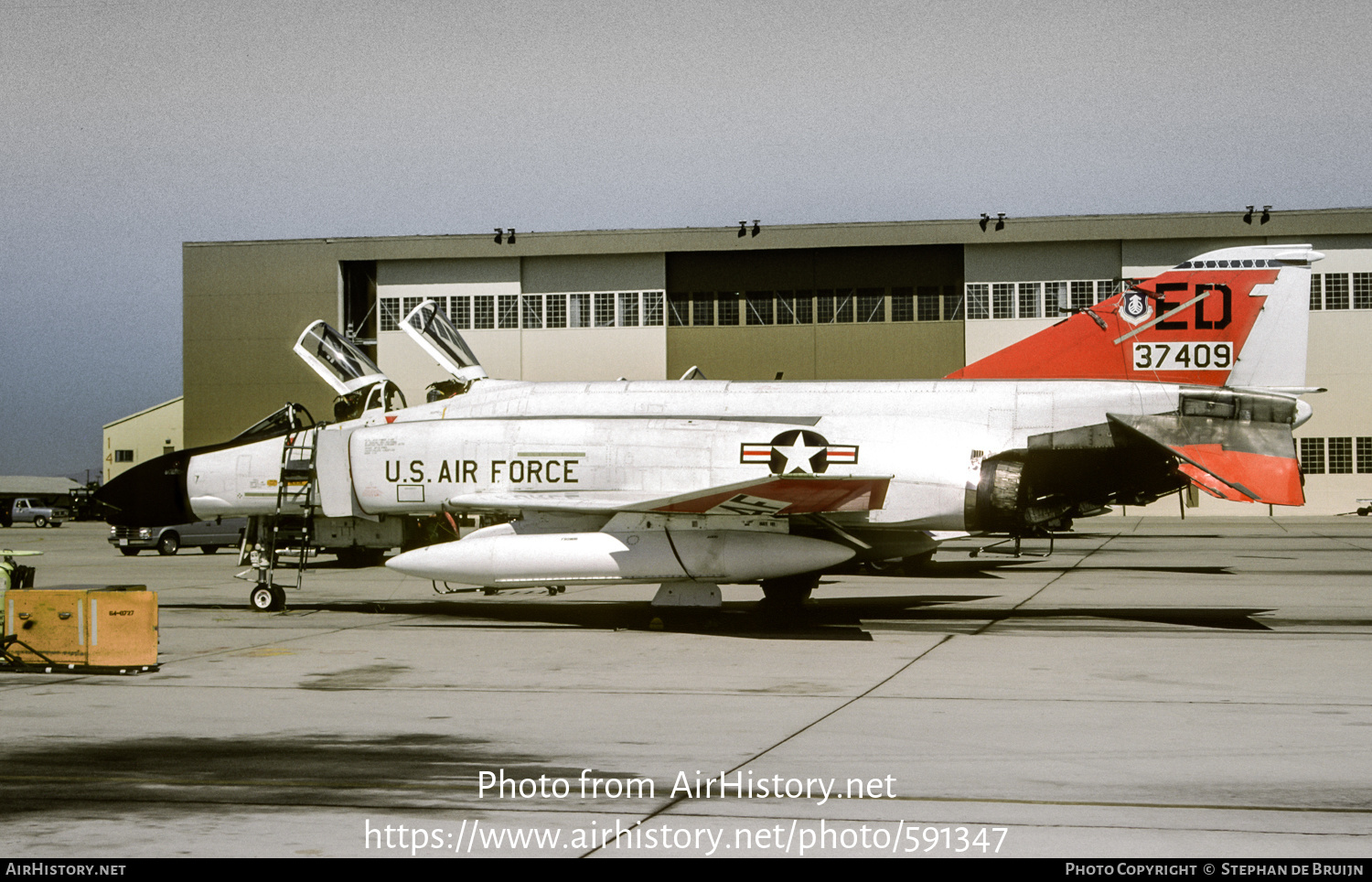 Aircraft Photo of 63-7409 / 37409 | McDonnell NF-4C Phantom II | USA - Air Force | AirHistory.net #591347