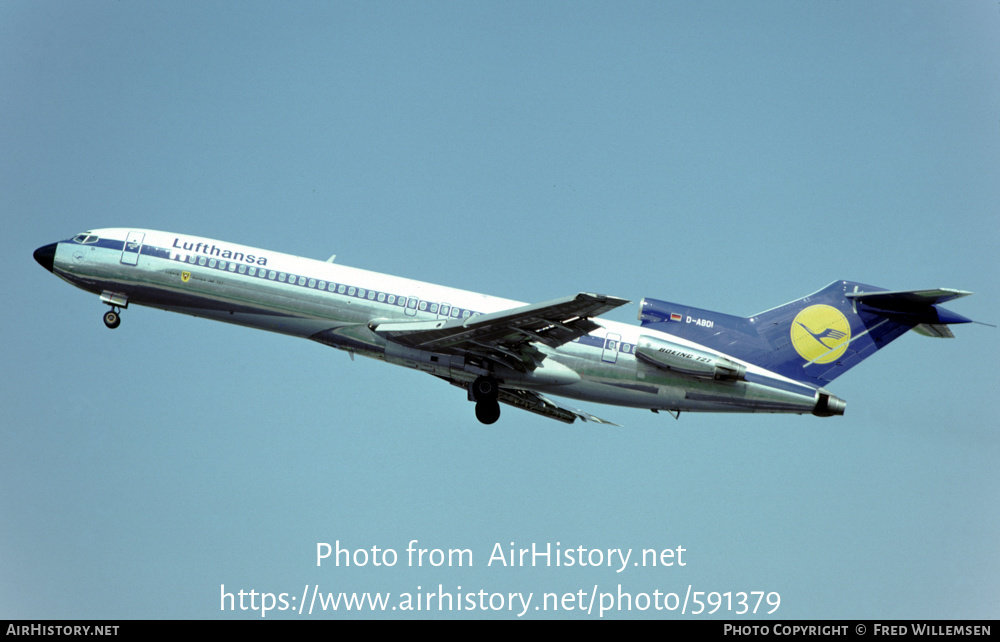 Aircraft Photo of D-ABDI | Boeing 727-230/Adv | Lufthansa | AirHistory.net #591379