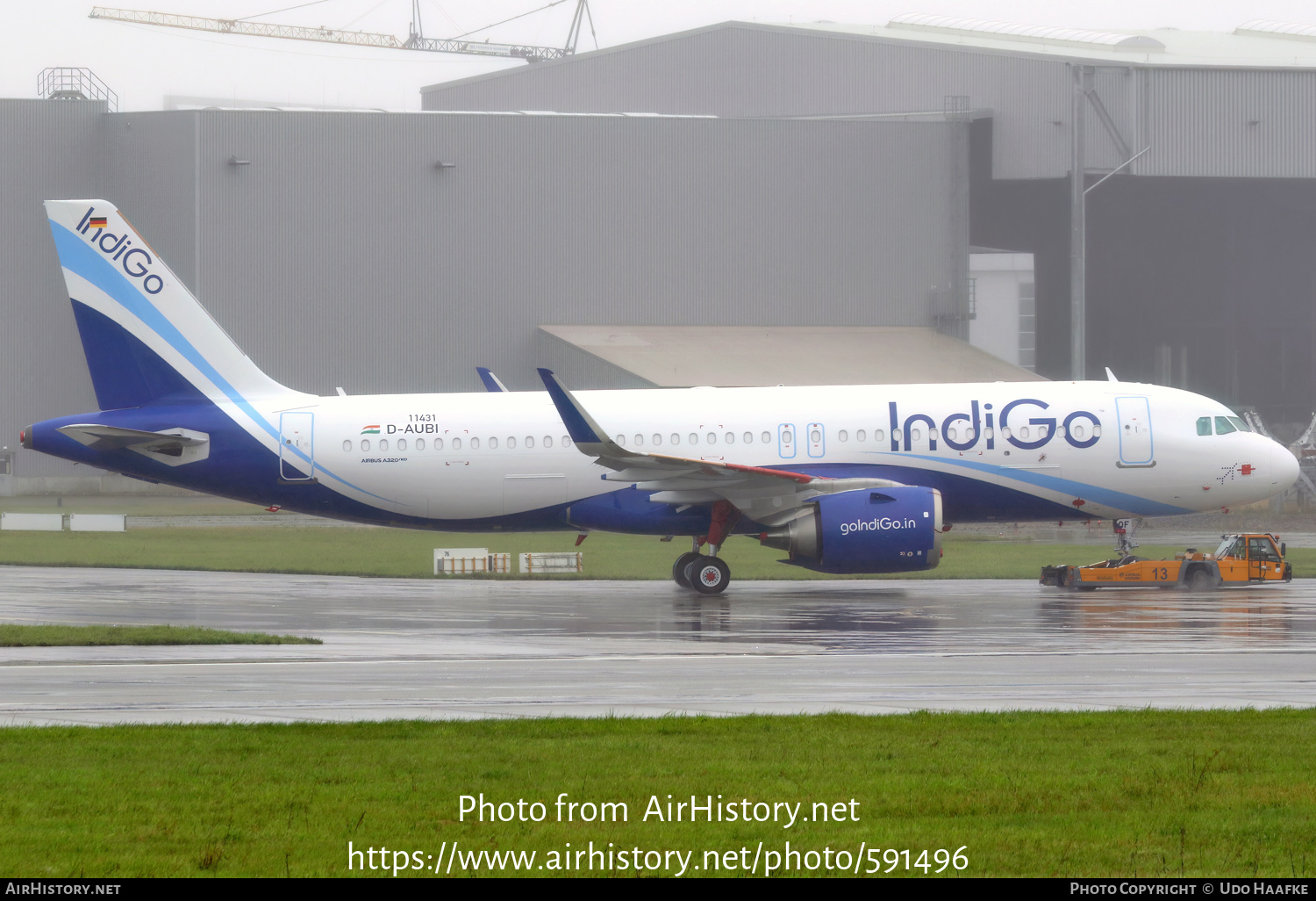 Aircraft Photo of D-AUBI / VT-IQF | Airbus A320-251N | IndiGo | AirHistory.net #591496