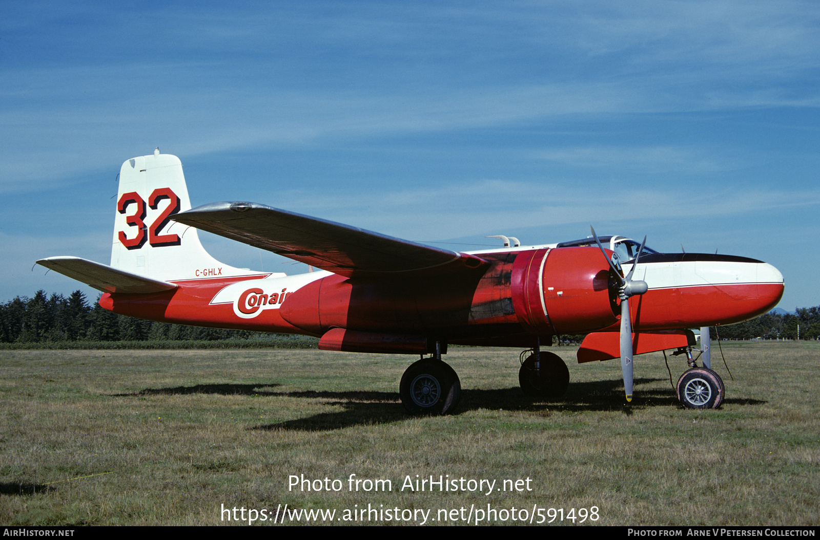 Aircraft Photo of C-GHLX | Douglas B-26/AT Invader | Conair Aviation | AirHistory.net #591498