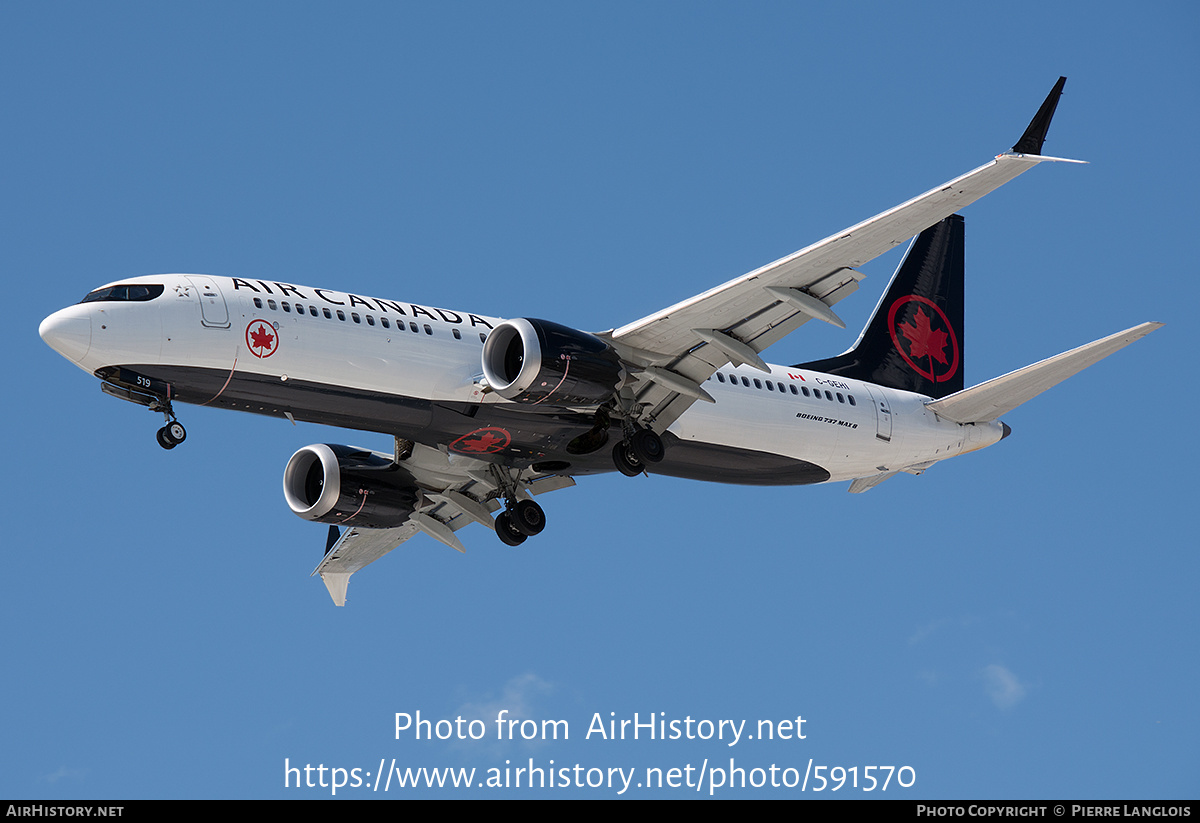 Aircraft Photo of C-GEHI | Boeing 737-8 Max 8 | Air Canada | AirHistory.net #591570