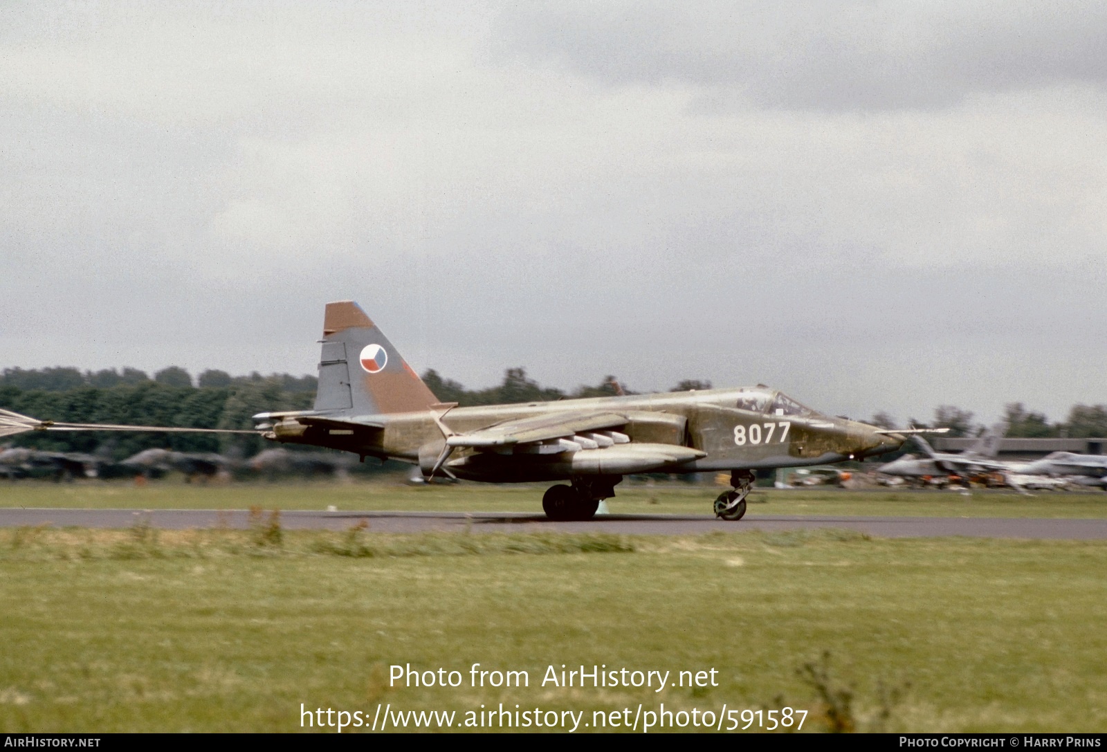 Aircraft Photo of 8077 | Sukhoi Su-25K | Czechia - Air Force | AirHistory.net #591587