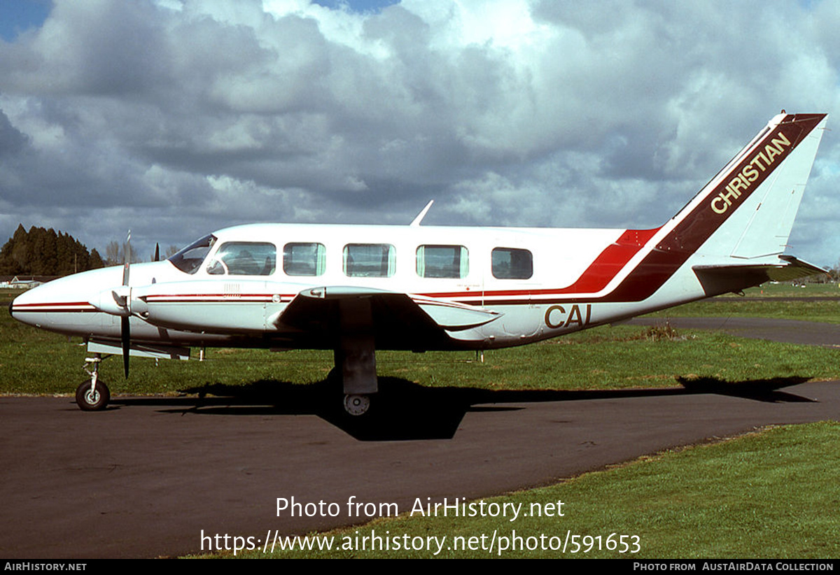 Aircraft Photo of ZK-CAL / CAL | Piper PA-31-350 Navajo Chieftain | Christian Aviation - CAL | AirHistory.net #591653