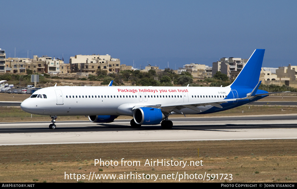 Aircraft Photo of G-SUNC | Airbus A321-251NX | Jet2 | AirHistory.net #591723