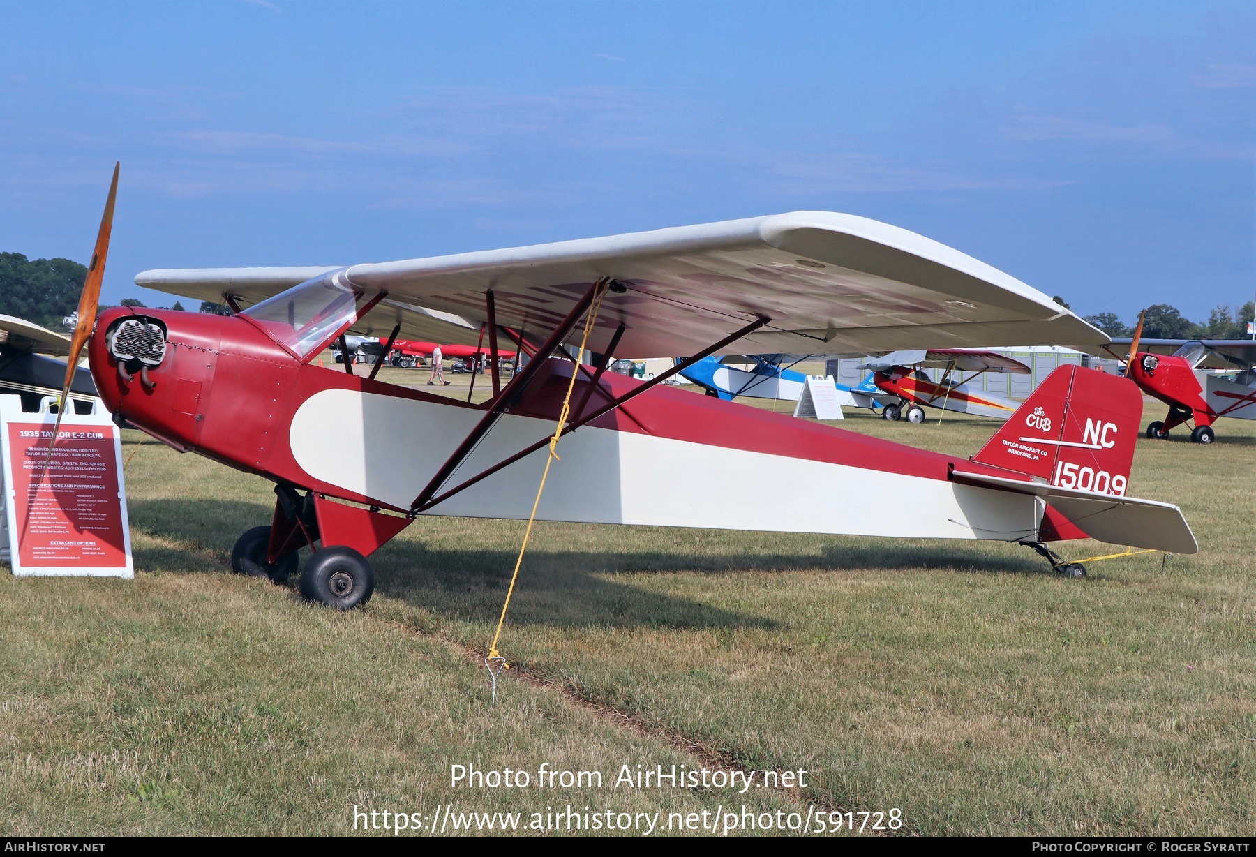 Aircraft Photo of N10059 / NC15009 | Taylor E-2 Cub | AirHistory.net #591728