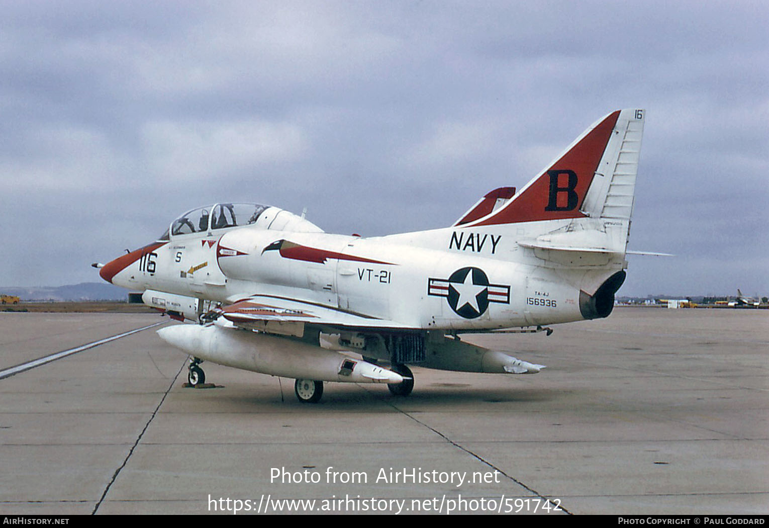 Aircraft Photo of 156936 | Douglas TA-4J Skyhawk | USA - Navy | AirHistory.net #591742