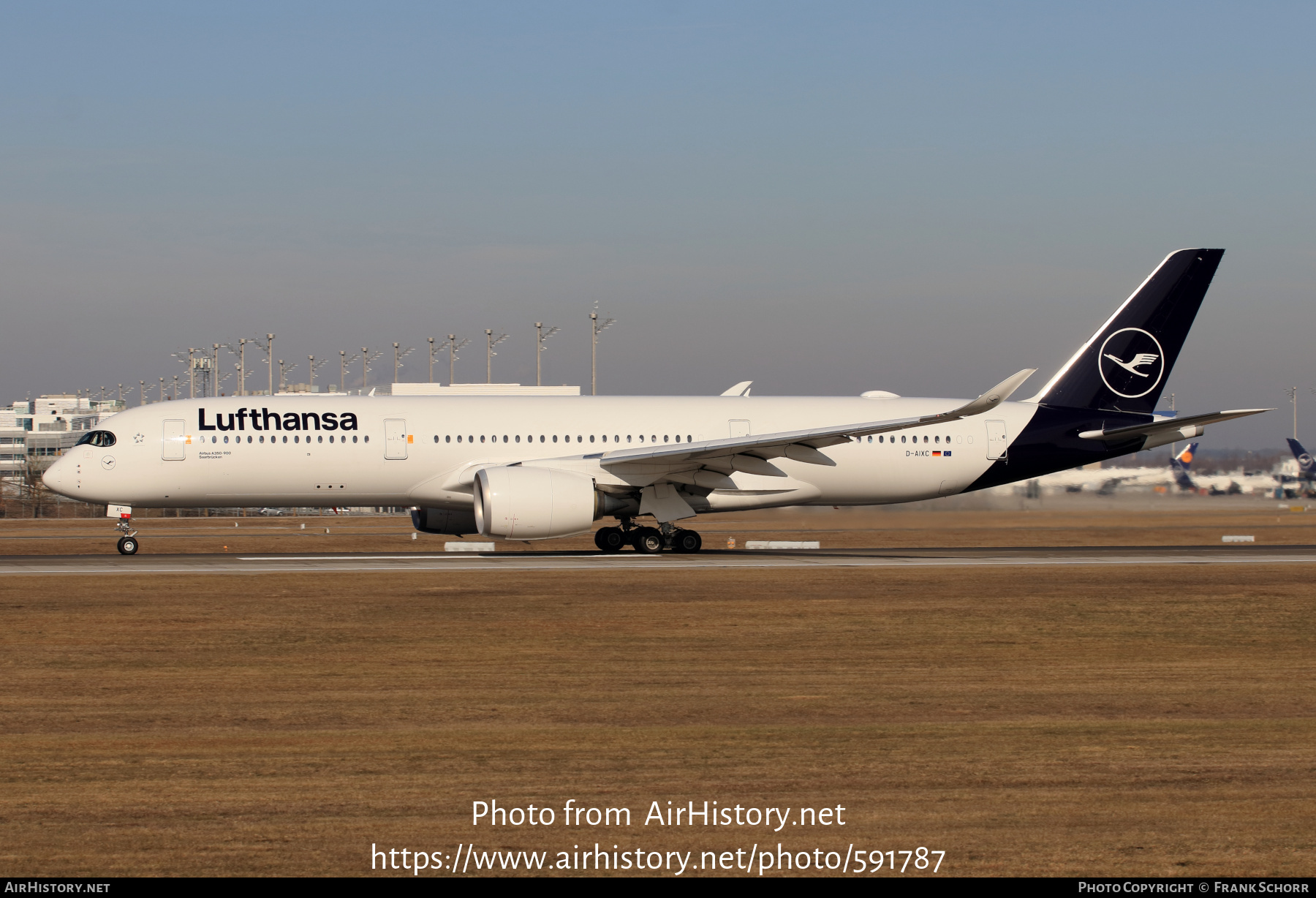 Aircraft Photo of D-AIXC | Airbus A350-941 | Lufthansa | AirHistory.net #591787