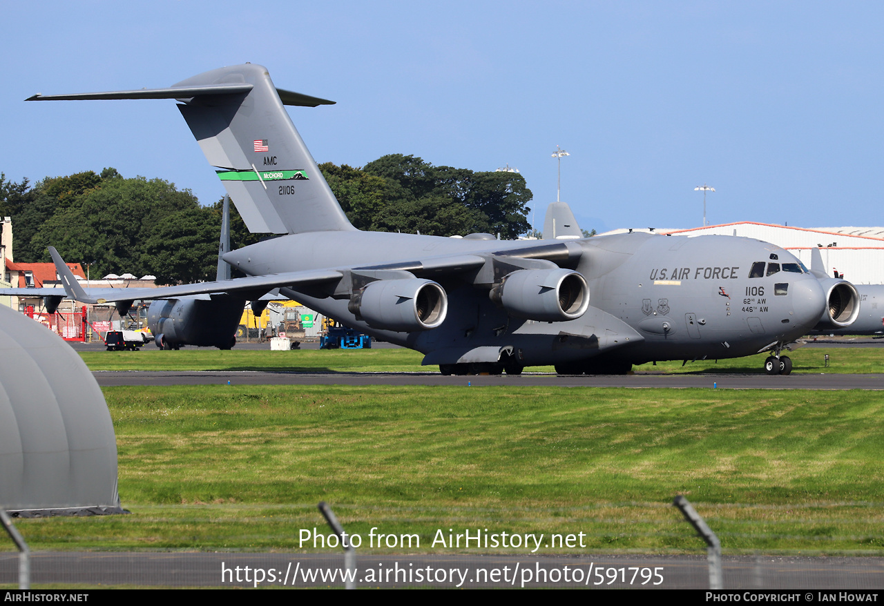 Aircraft Photo of 02-1106 / 21106 | Boeing C-17A Globemaster III | USA - Air Force | AirHistory.net #591795