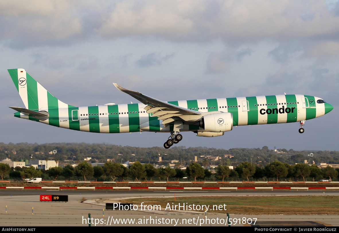 Aircraft Photo of D-ANRK | Airbus A330-941N | Condor Flugdienst | AirHistory.net #591807