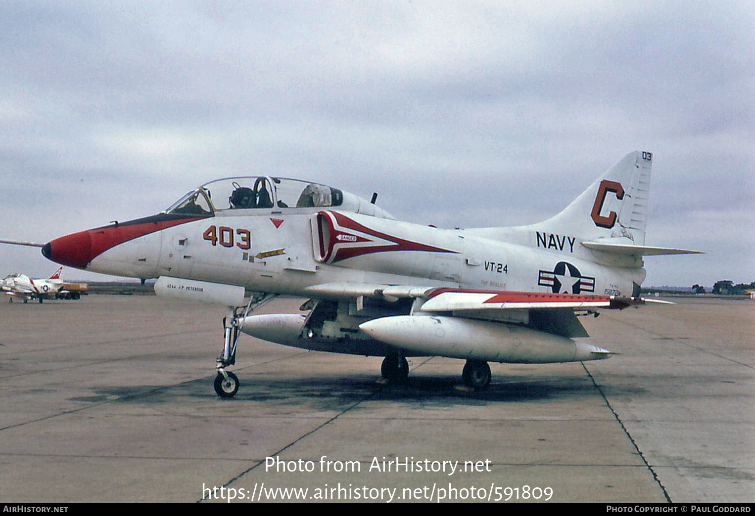 Aircraft Photo of 158721 | Douglas TA-4J Skyhawk | USA - Navy | AirHistory.net #591809