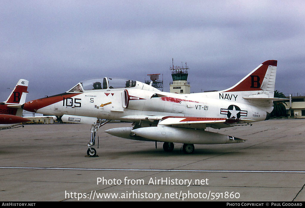 Aircraft Photo of 158123 | Douglas TA-4J Skyhawk | USA - Navy | AirHistory.net #591860