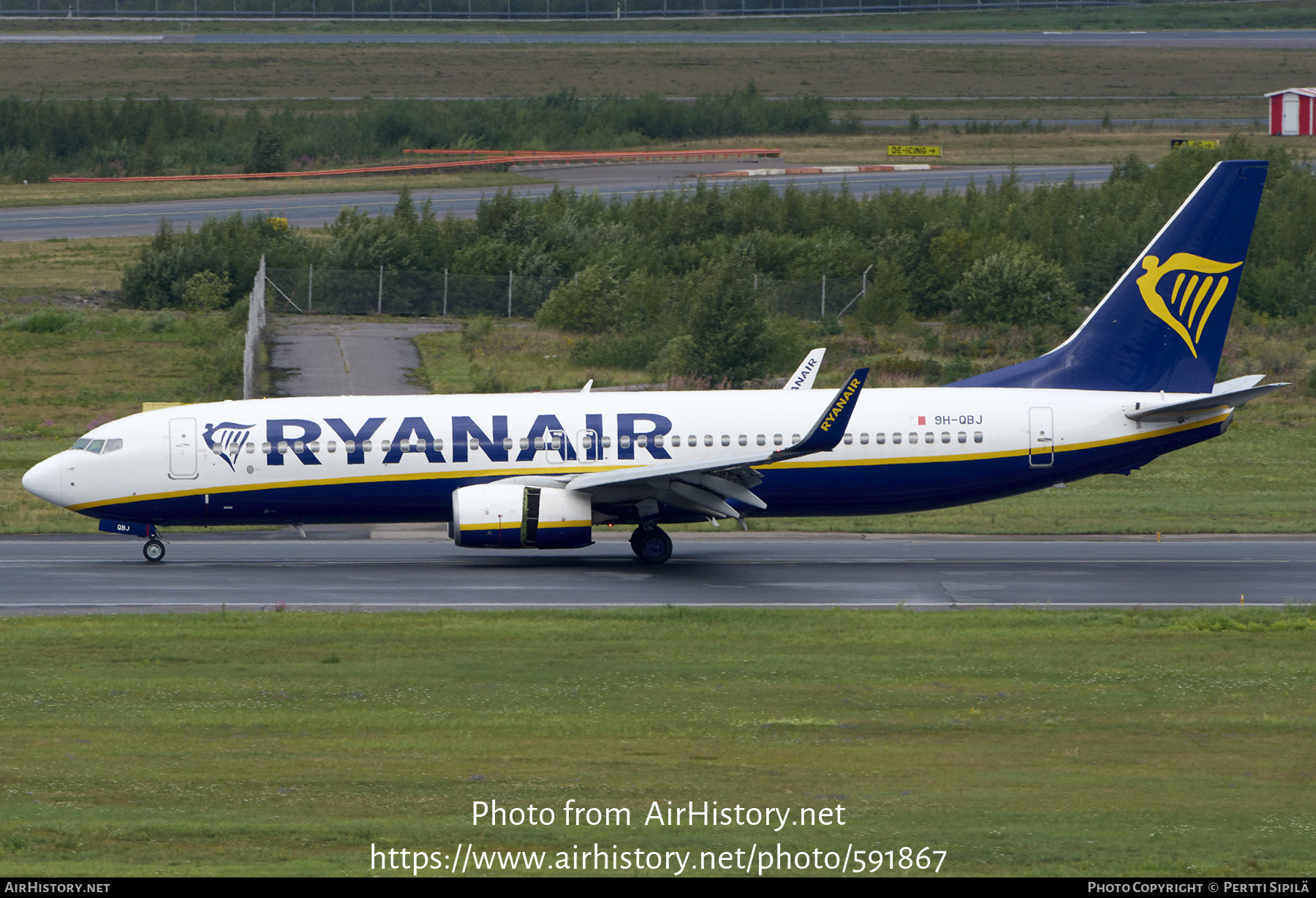 Aircraft Photo of 9H-QBJ | Boeing 737-8AS | Ryanair | AirHistory.net #591867