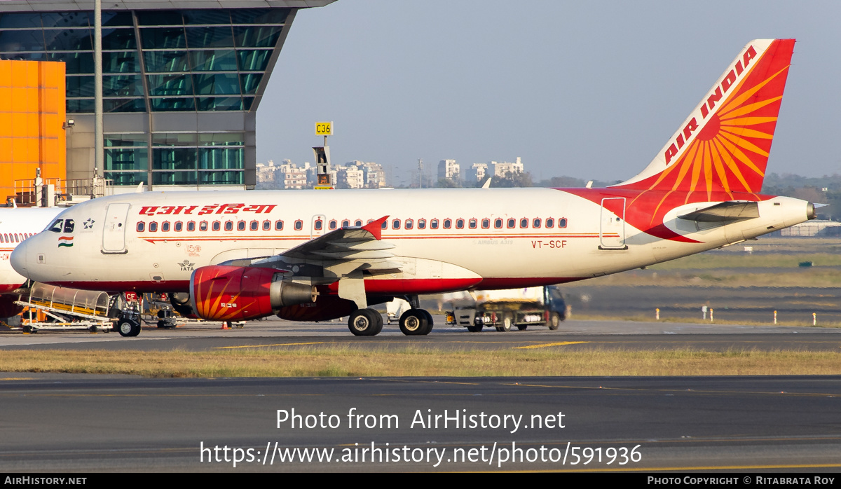 Aircraft Photo of VT-SCF | Airbus A319-112 | Air India | AirHistory.net #591936