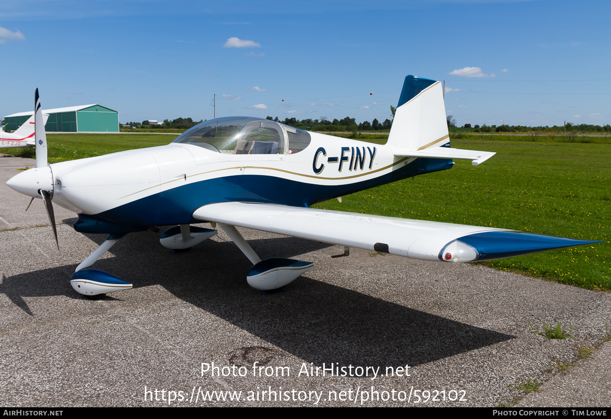 Aircraft Photo of C-FINY | Van's RV-7A | AirHistory.net #592102