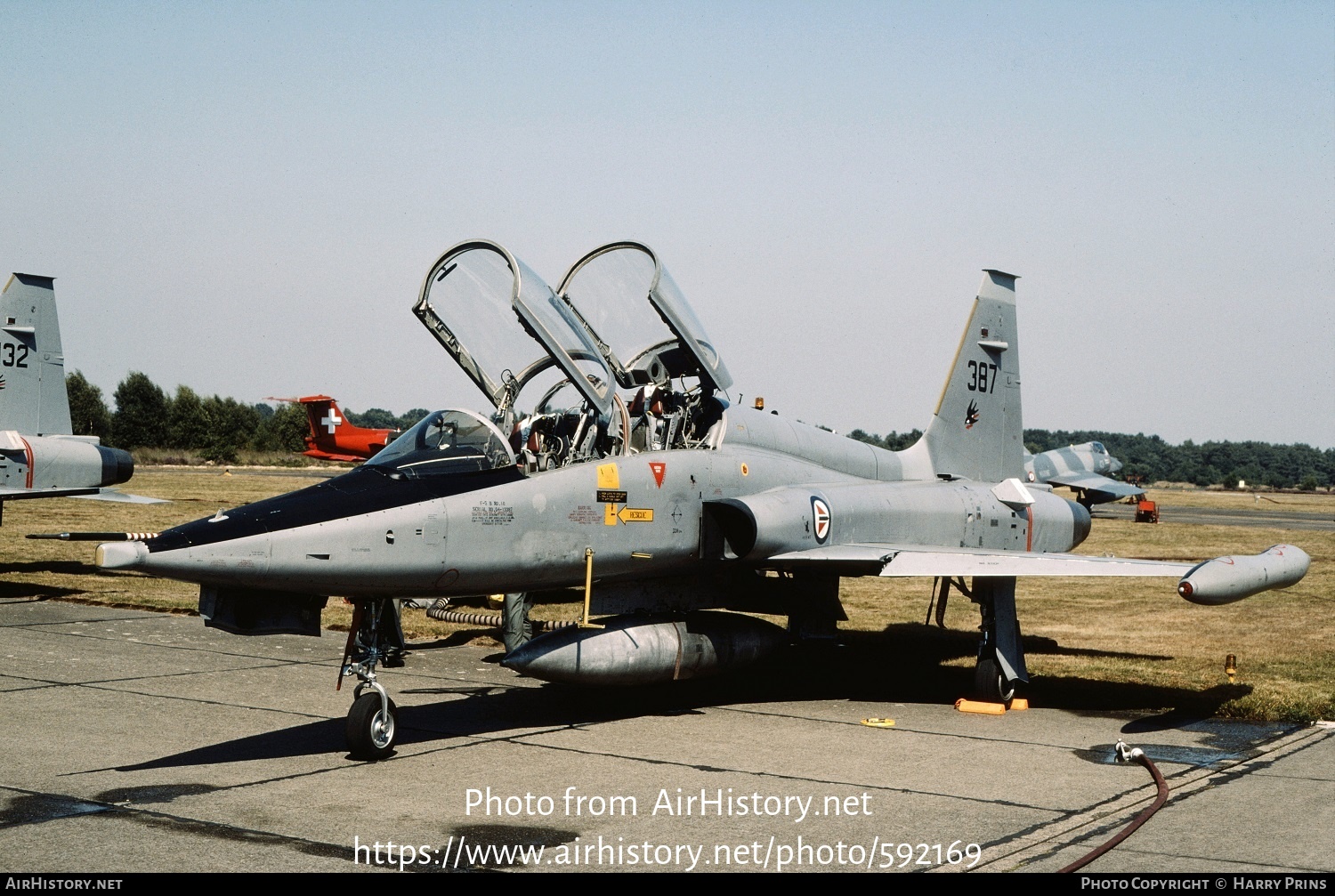 Aircraft Photo of 387 | Northrop F-5B Freedom Fighter | Norway - Air Force | AirHistory.net #592169