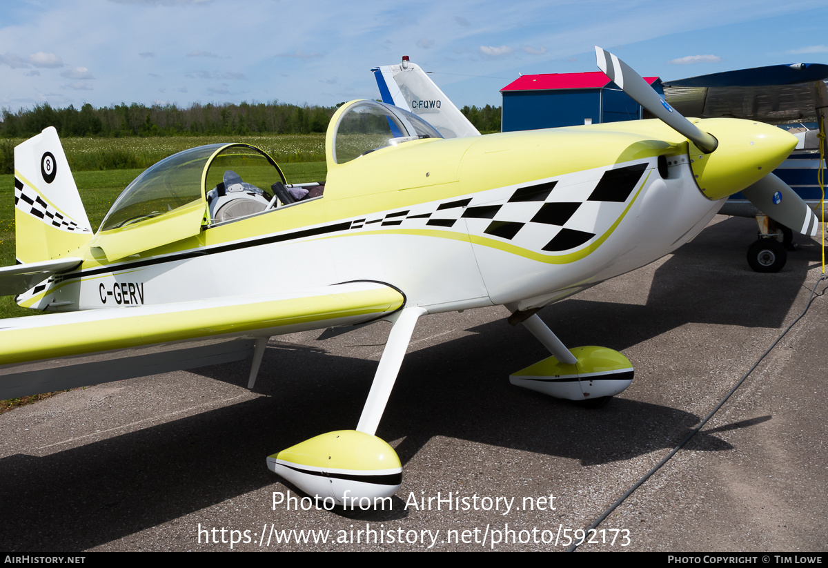 Aircraft Photo of C-GERV | Van's RV-8 | AirHistory.net #592173