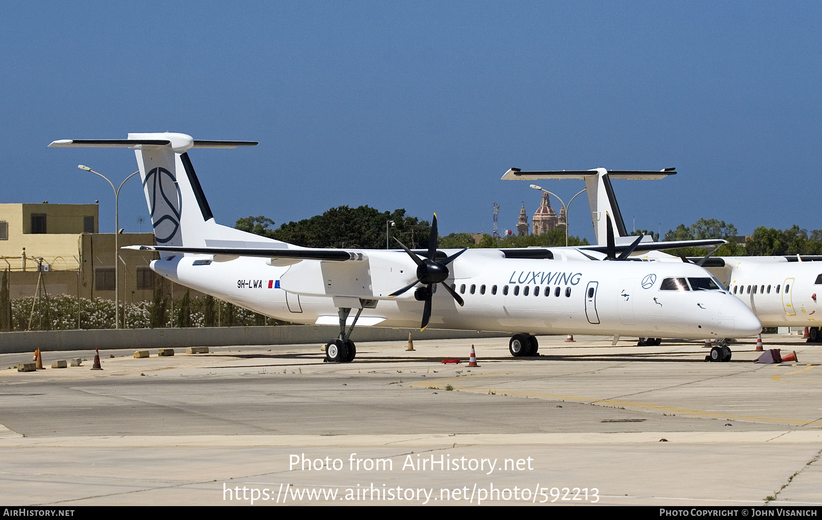 Aircraft Photo of 9H-LWA | Bombardier DHC-8-402 Dash 8 | Luxwing | AirHistory.net #592213