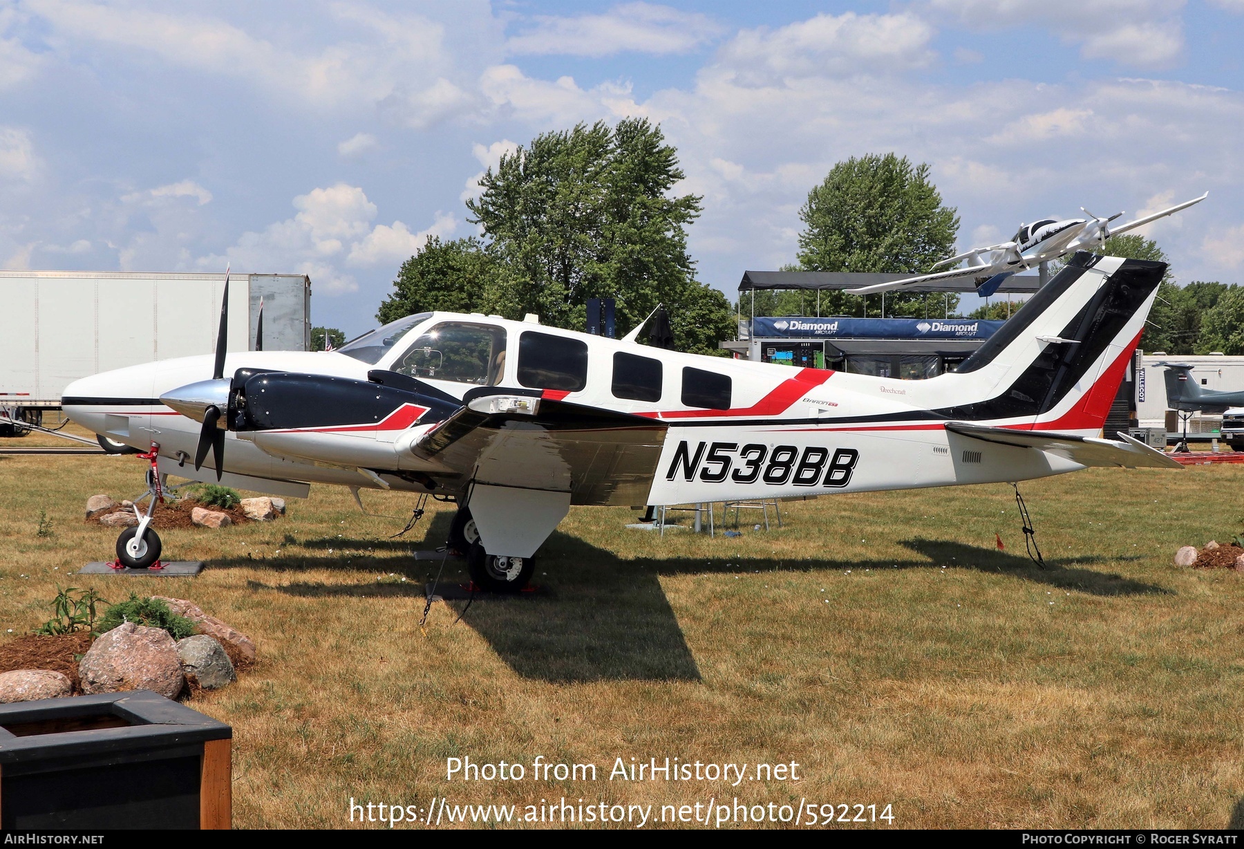 Aircraft Photo of N538BB | Textron G58 Baron | AirHistory.net #592214