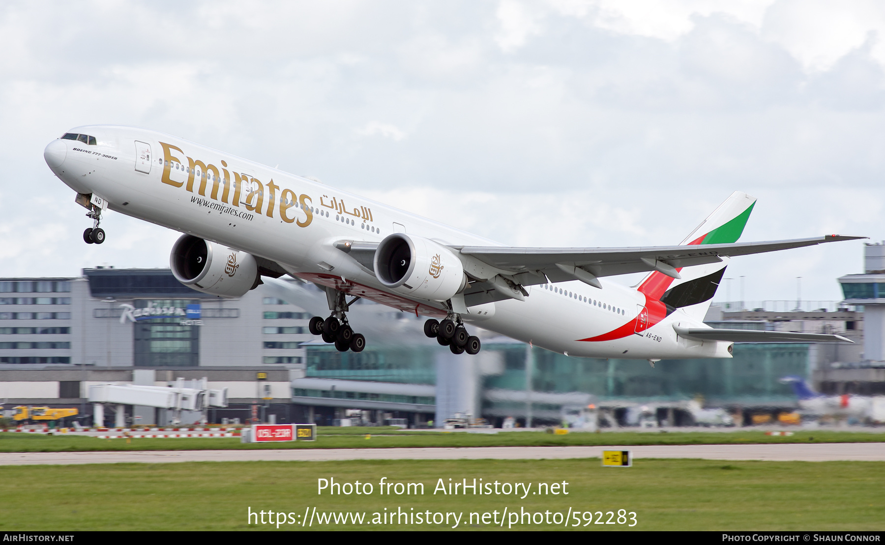 Aircraft Photo of A6-END | Boeing 777-31H/ER | Emirates | AirHistory.net #592283