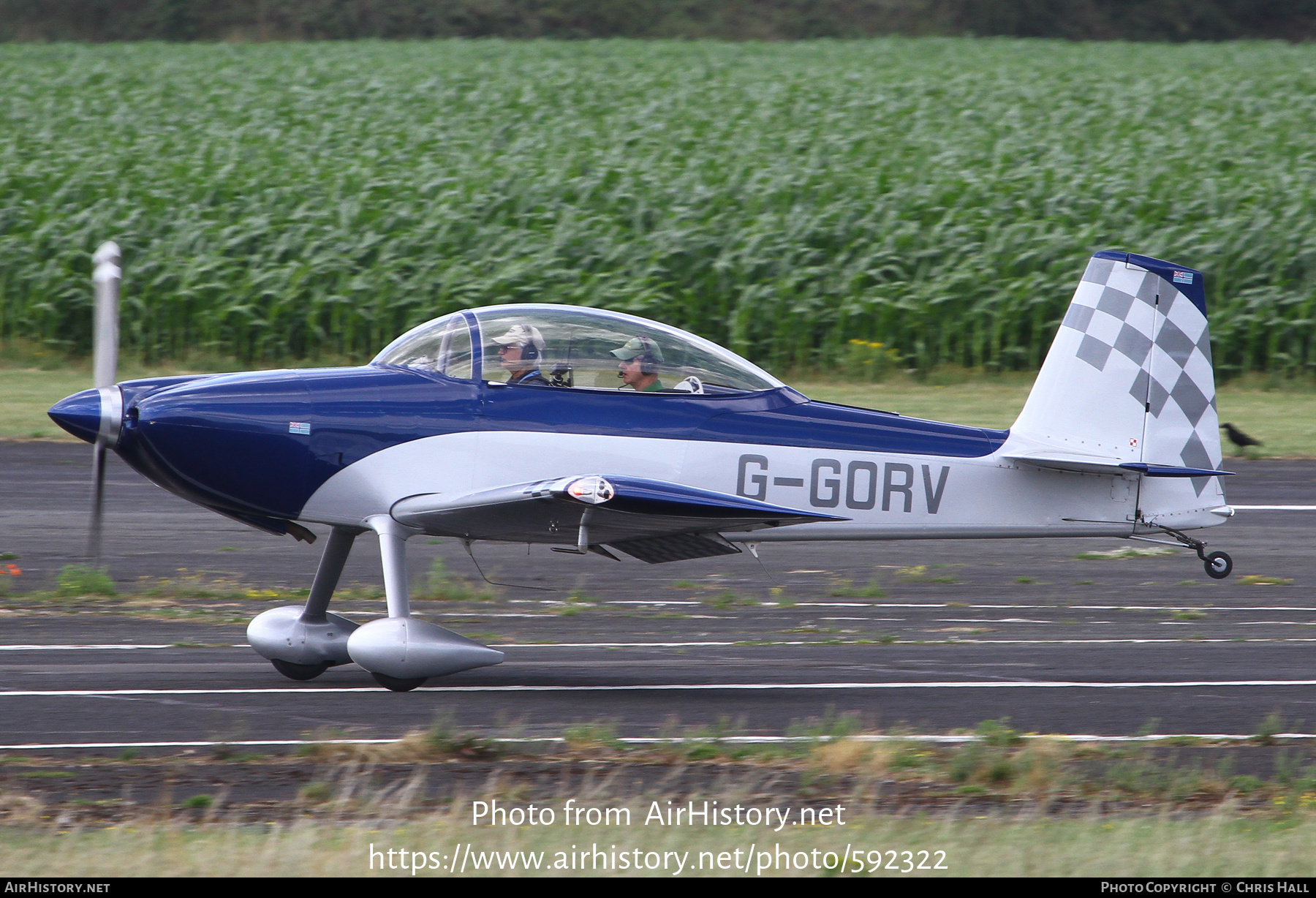 Aircraft Photo of G-GORV | Van's RV-8 | AirHistory.net #592322