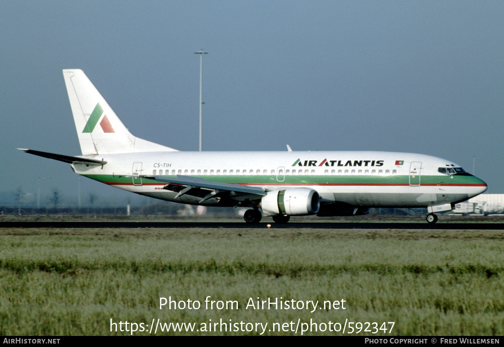 Aircraft Photo of CS-TIH | Boeing 737-3K9 | Air Atlantis | AirHistory.net #592347