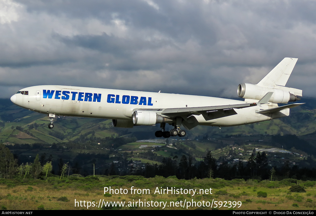 Aircraft Photo of N545JN | McDonnell Douglas MD-11F | Western Global Airlines - WGA | AirHistory.net #592399